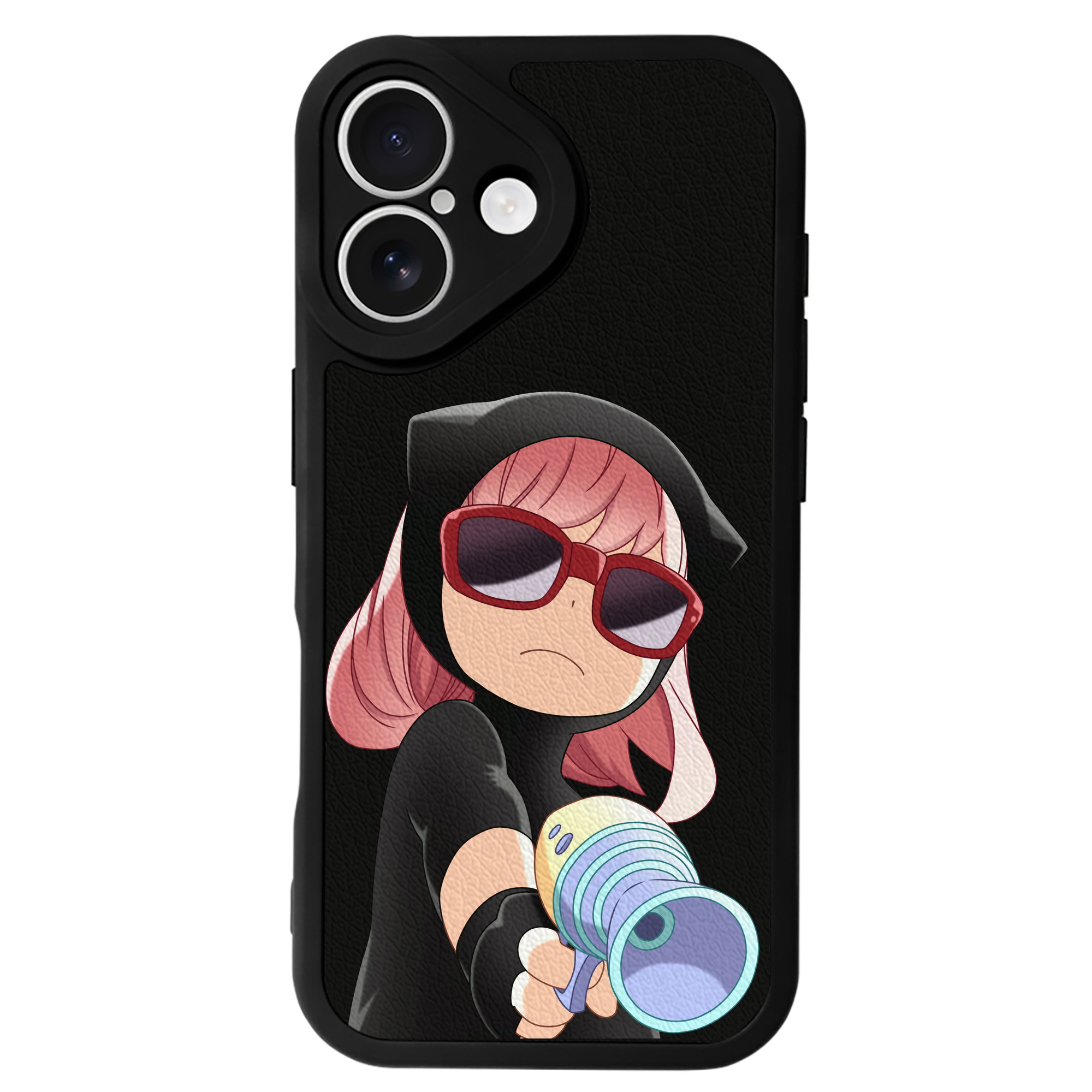 （画像用） SPY×FAMILY间谍家家酒 【iPhone 16シリーズ対応】シリコンスマホケース（レザー調） 材質：シリコン